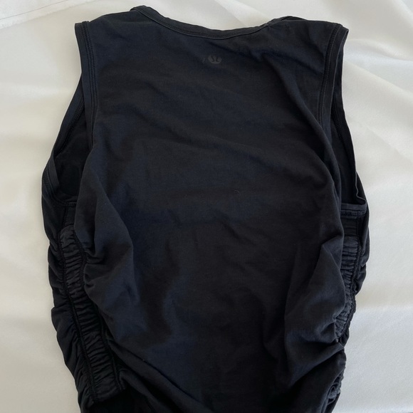 Lululemon Muscle Tank with Ruched Sides - Picture 2 of 4
